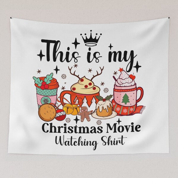 Item preview, My Christmas Movies T-Shirt designed and sold by Astralia.