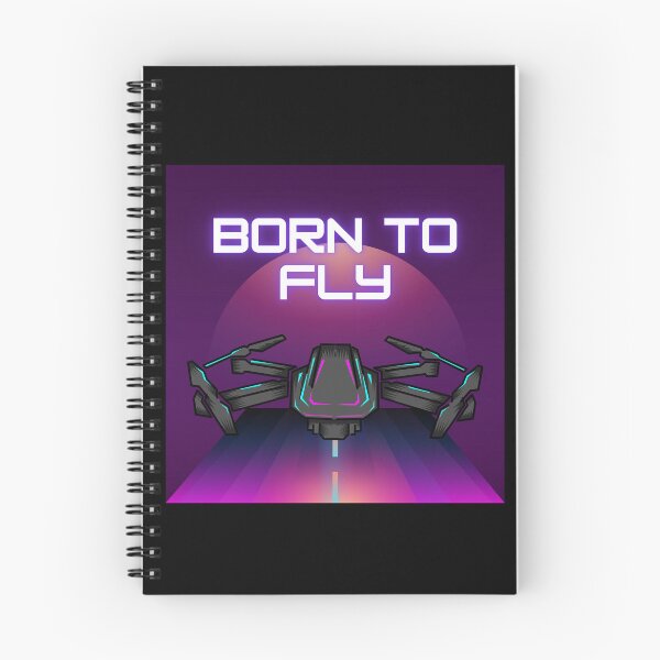 Item preview, Born To Fly Drone T-Shirt designed and sold by Keysclothing.