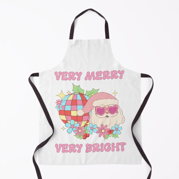 Item preview, Very Merry Very Bright Vintage Disco Santa Pink Christmas designed and sold by Got2BSnazzy.
