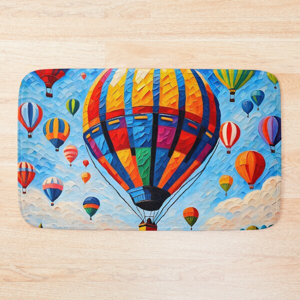 Item preview, Colorful Hot Air Balloons designed and sold by Paw's Arts.