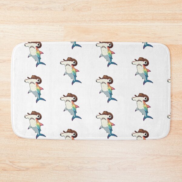 Item preview, Hammerhead Shark Cowboy designed and sold by Hungry Hungry  Buffalo.
