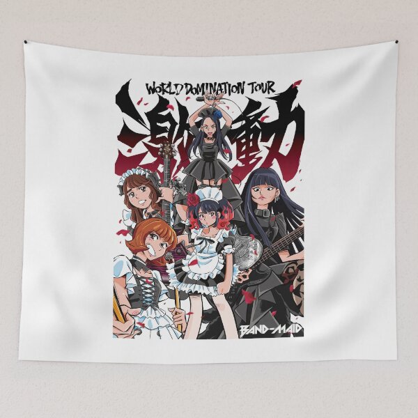 Item preview, Band Maid World Domination designed and sold by Flaviapolitani.