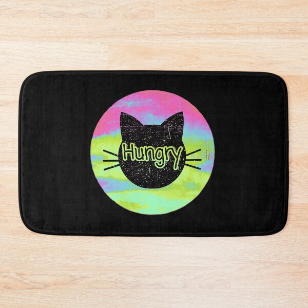 Item preview, Colorful Hungry Cat 1 designed and sold by AzamiThai.