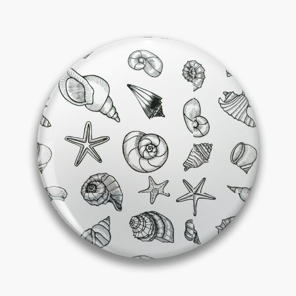 Item preview, Seashell Graphic Tee designed and sold by HigherSelfMagic.