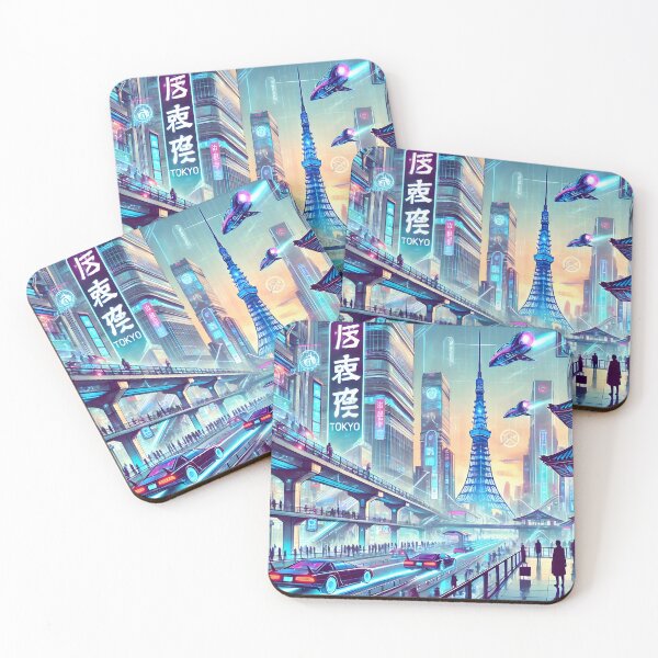 Item preview, Lost in the Tokyo of the Future designed and sold by unrealartwork.