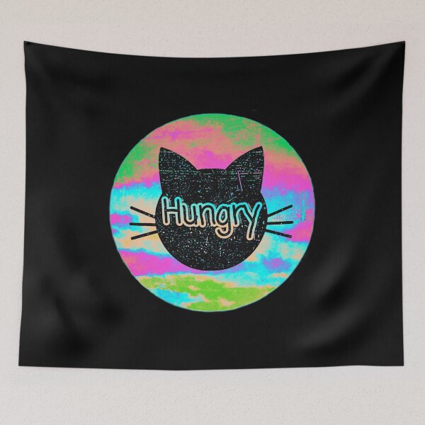 Item preview, Hungry Cat Colorful 2 designed and sold by AzamiThai.