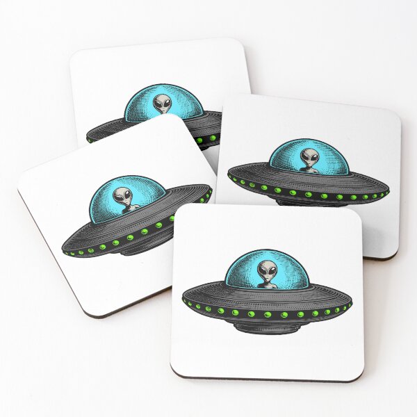 Item preview, Alien in UFO designed and sold by roswellboutique.