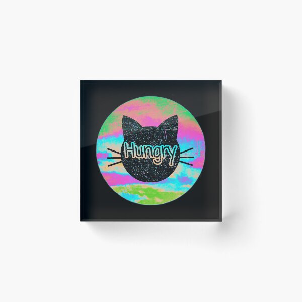 Item preview, Hungry Cat Colorful 2 designed and sold by AzamiThai.
