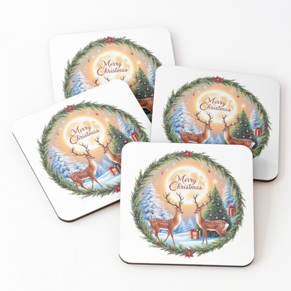 Item preview, Merry Christmas is written on the round picture designed and sold by PWDigitalArt.