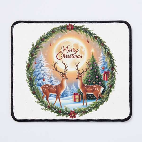 Item preview, Merry Christmas is written on the round picture designed and sold by PWDigitalArt.