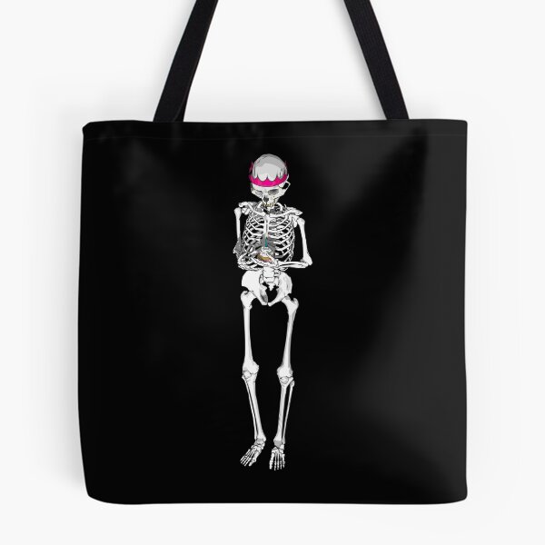 Item preview, Skeleton with birthday cupcake & hat designed and sold by m-yoga-store.