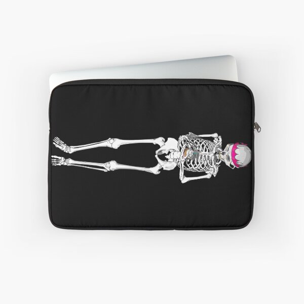 Item preview, Skeleton with birthday cupcake & hat designed and sold by m-yoga-store.