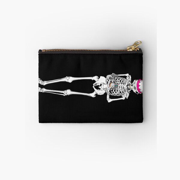 Item preview, Skeleton with birthday cupcake & hat designed and sold by m-yoga-store.