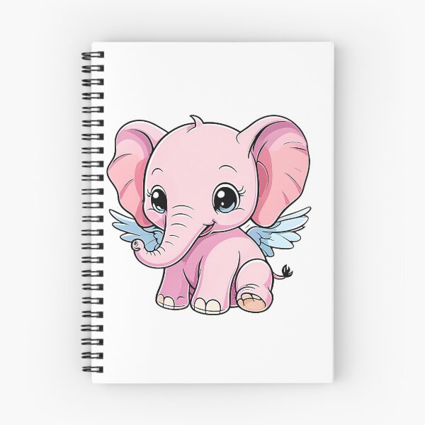 Item preview, Un elefante rosa volador designed and sold by JumpLoe.