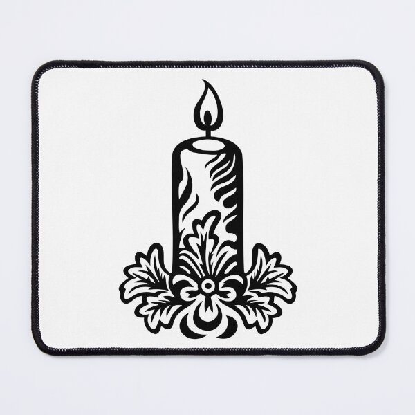 Artikelvorschau, Kerzen Weihnachtszeit Winter Weihnachtsdekor Ornament entworfen und verkauft von inkoutninja.