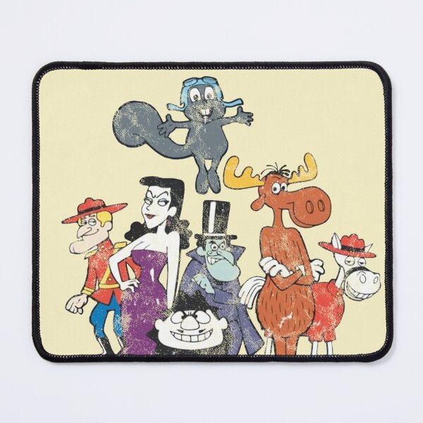 Item preview, Bullwinkle and Friends - Authentic Vintage Style designed and sold by Offset Vinyl Film.