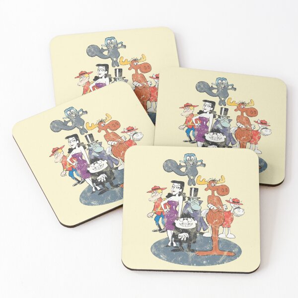 Item preview, Bullwinkle and Friends - Authentic Vintage Style designed and sold by Offset Vinyl Film.