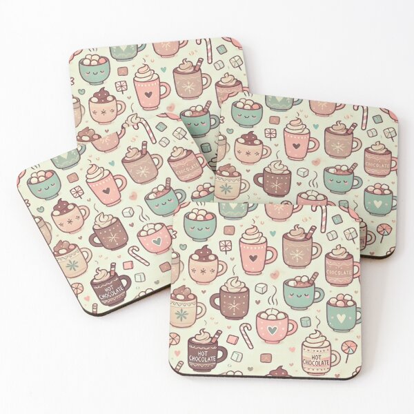 Item preview, Hot Chocolate with Whip Cream and Marshmallows designed and sold by Porosenok.