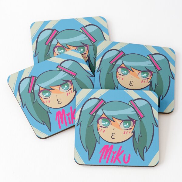 Item preview, Hatsune Miku Kissy Face designed and sold by Jabberbonk.