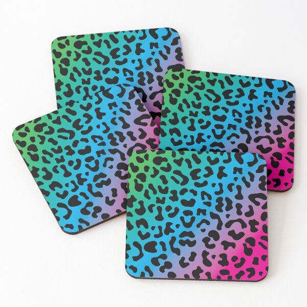 Item preview, Nostalgic Neon Leopard Print designed and sold by ColorZoo.