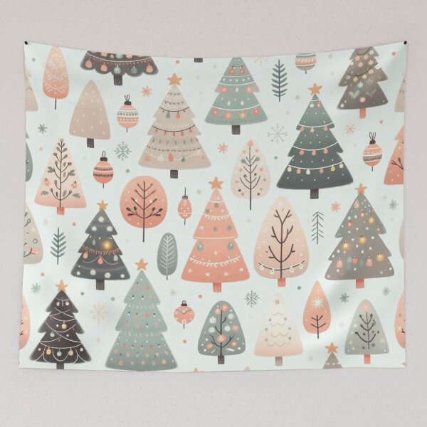 Item preview, Christmas Trees Winterwonderland designed and sold by Porosenok.