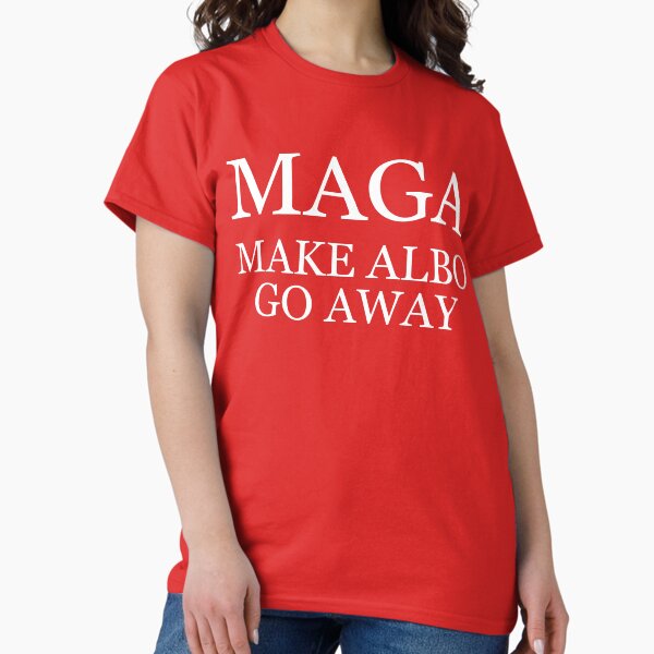 Vista previa del artículo con la obra «MAGA - Make Albo Go Away», diseñado y vendido por PrintedGifts.