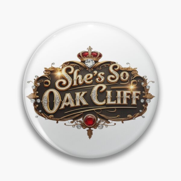 Item preview, She's So Oak Cliff | Red Ruby designed and sold by Dezign Kingz.