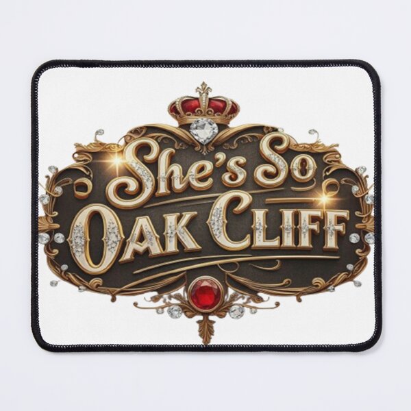 Item preview, She's So Oak Cliff | Red Ruby designed and sold by Dezign Kingz.
