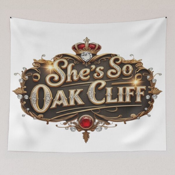 Item preview, She's So Oak Cliff | Red Ruby designed and sold by Dezign Kingz.