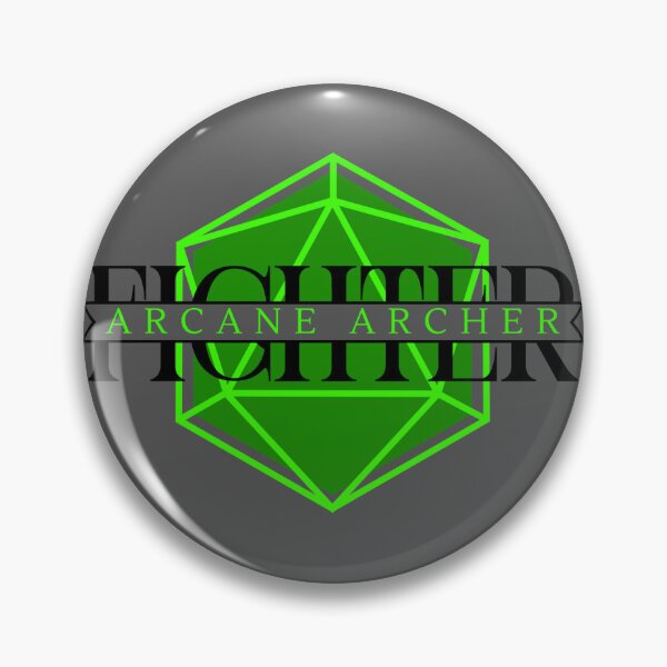 Item preview, Green Arcane Archer Fighter designed and sold by Marissa Brown.