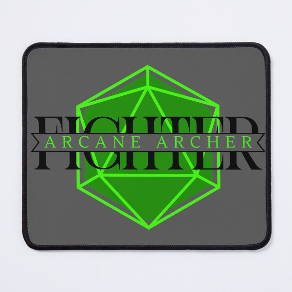 Item preview, Green Arcane Archer Fighter designed and sold by Marissa Brown.