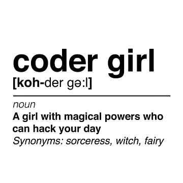 Aperçu de l'œuvre Fille codeuse de KeepOnCoding