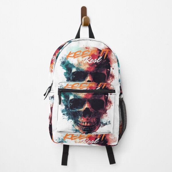 Item preview, A Skull in a Colorful Cloud designed and sold by Natthiya Minimal.