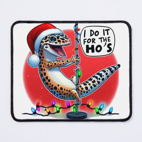 Item preview, Christmas Leopard Gecko designed and sold by clarkfraser.