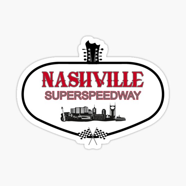 Item preview, Nashville Superspeedway track layout designed and sold by TracksideTeesShop.