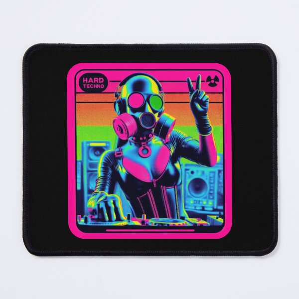 Item preview, Hard Techno - Underground Rave DJ designed and sold by Urban-Alien.