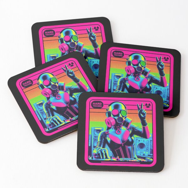 Item preview, Hard Techno - Underground Rave DJ designed and sold by Urban-Alien.