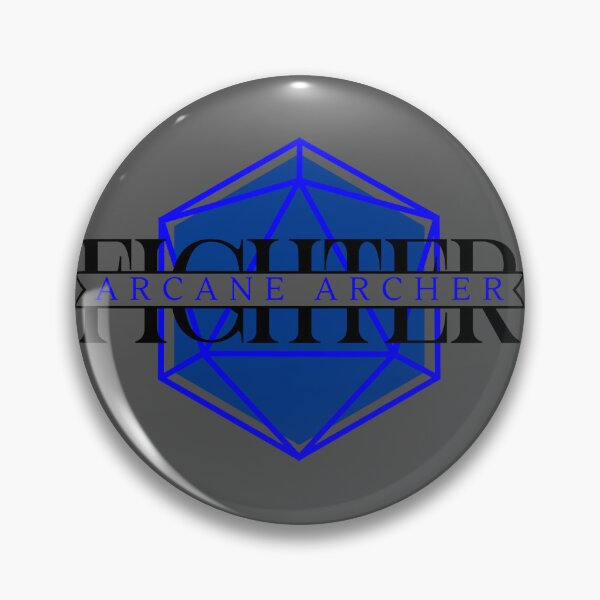 Item preview, Blue Arcane Archer Fighter designed and sold by Marissa Brown.