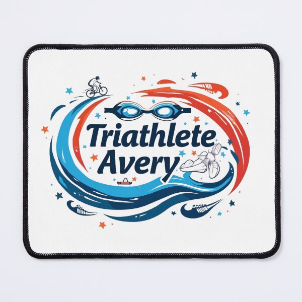 Item preview, Dynamic Triathlete Avery - Swim, Bike, Run designed and sold by Triathlongram.