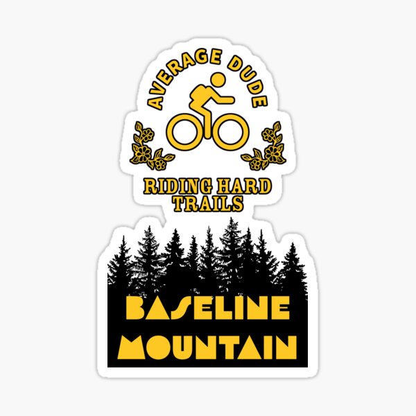 Item preview, Average dude riding hard trails - Baseline Mountain - Flegrei font designed and sold by Average Dude Riding Hard Trails.