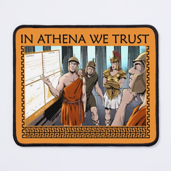 Item preview, In Athena We Trust designed and sold by QICuriosities.