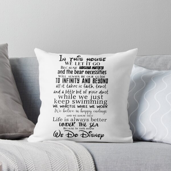 Artikelvorschau, In diesem Haus machen wir Disney entworfen und verkauft von Mom of Huskies.