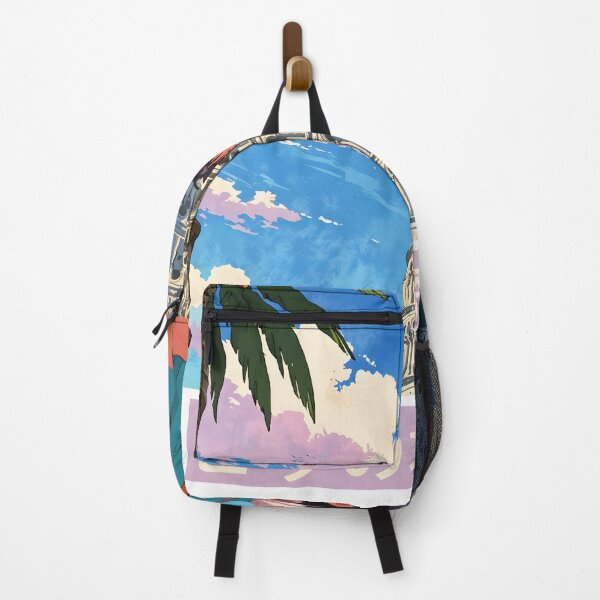Item preview, Tower of Pisa Italy Retro Anime Girl 80s Vintage Travel designed and sold by Retro-Anime9.