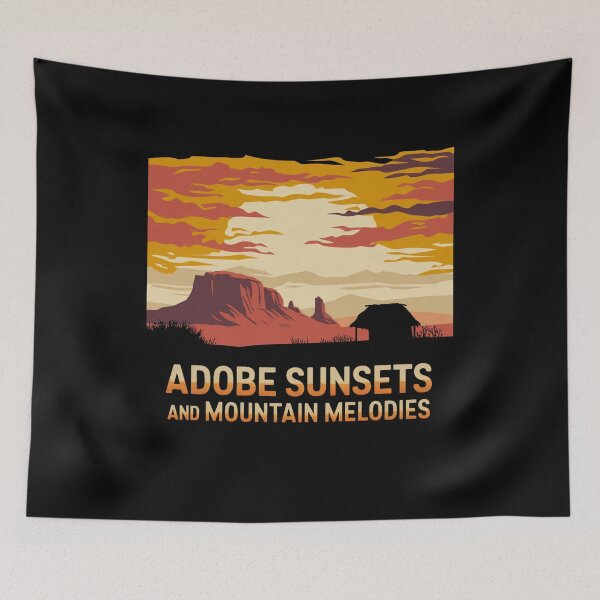 Item preview, Adobe Sunsets And Mountain Melodies Red Rock Design designed and sold by Peter Stawicki.