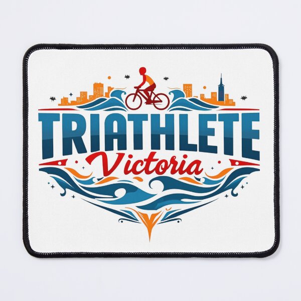 Item preview, Dynamic Triathlete Victoria - Swim, Bike, Run designed and sold by Triathlongram.