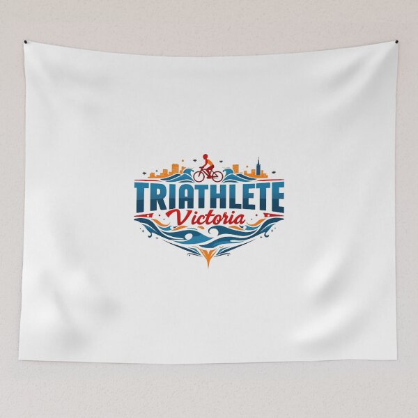 Item preview, Dynamic Triathlete Victoria - Swim, Bike, Run designed and sold by Triathlongram.