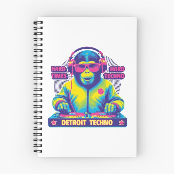 Item preview, DJ Monkey - Hard Times Hard Techno - Detroit Techno designed and sold by Urban-Alien.