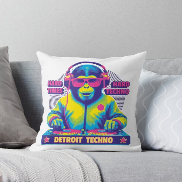Item preview, DJ Monkey - Hard Times Hard Techno - Detroit Techno designed and sold by Urban-Alien.