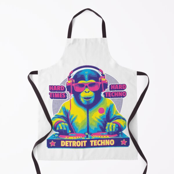Item preview, DJ Monkey - Hard Times Hard Techno - Detroit Techno designed and sold by Urban-Alien.