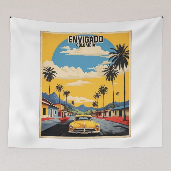Item preview, Envigado Colombia Retro Vintage Poster Tourism  designed and sold by TravelersGems.